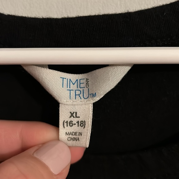 Time and Tru Black Dress XL - Picture 2 of 5